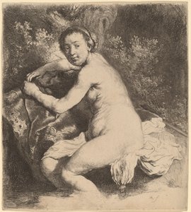 Diana w Łaźni autorstwa Rembrandt van Rijn