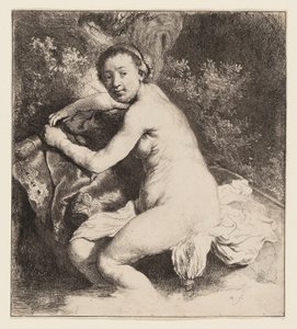 Diana w Łaźni autorstwa Rembrandt van Rijn