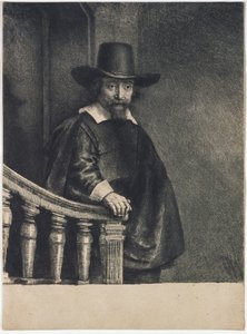 Ephraim Bueno (Bonus), lekarz autorstwa Rembrandt van Rijn