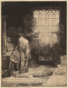 Faust autorstwa Rembrandt van Rijn