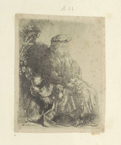 Jakub Liefkoost Benjamin Kolekcja osiemdziesięciu pięciu oryginalnych grafik (tytuł serii) autorstwa Rembrandt van Rijn