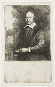 Jan Antonides van der Linden autorstwa Rembrandt van Rijn