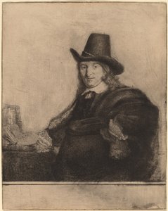 Jan Asselijn autorstwa Rembrandt van Rijn
