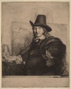 Jan Asselijn autorstwa Rembrandt van Rijn