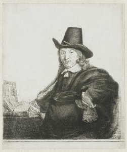 Jan Asselijn, malarz autorstwa Rembrandt van Rijn
