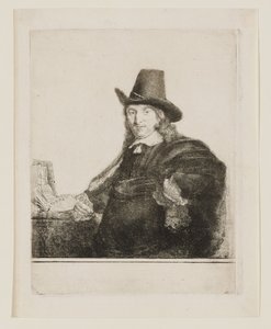 Jan Asselyn, malarz autorstwa Rembrandt van Rijn