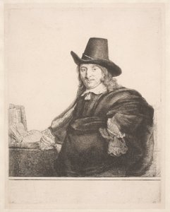 Jan Asselyn, malarz autorstwa Rembrandt van Rijn