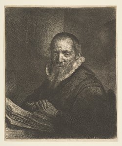 Jan Korneliusz Sylwiusz, 1633 autorstwa Rembrandt van Rijn