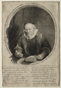 Jan Cornelis Sylvius, kaznodzieja autorstwa Rembrandt van Rijn