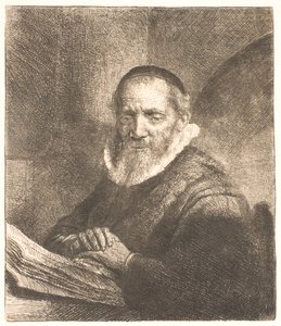 Jan Cornelis Sylvius, kaznodzieja () autorstwa Rembrandt van Rijn