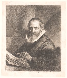 Jan Cornelis Sylvius, kaznodzieja () autorstwa Rembrandt van Rijn