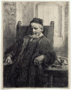 Jan Lutma, złotnik autorstwa Rembrandt van Rijn