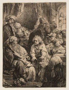 Józef opowiada swoje sny autorstwa Rembrandt van Rijn