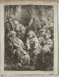 Józef opowiada swoje sny autorstwa Rembrandt van Rijn
