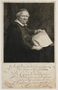 Lieven Willemsz van Coppenol autorstwa Rembrandt van Rijn