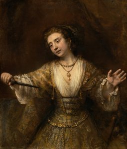 Lukrecja autorstwa Rembrandt van Rijn