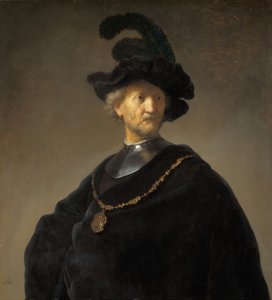 Stary człowiek ze złotym łańcuchem, 1631. autorstwa Rembrandt van Rijn