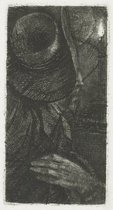 Pieter Haaringh: ręce i kapelusz autorstwa Rembrandt van Rijn