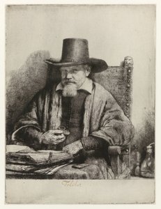 Portret Arnolda Tholinxa Arnout Tholinx, inspektor autorstwa Rembrandt van Rijn