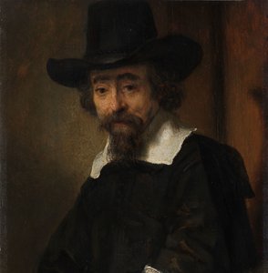 Portret Efraima Well Portret dr Ephraima Well autorstwa Rembrandt van Rijn