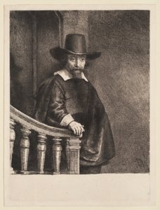 Portret Ephraima Bueno autorstwa Rembrandt van Rijn