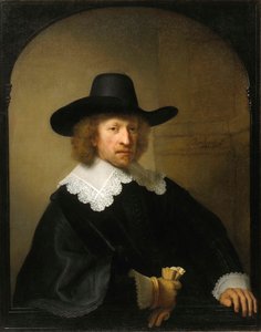 Portret Nicolaesa van Bambeecka, 1641. autorstwa Rembrandt van Rijn