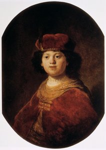 Portret chłopca, XVII w. autorstwa Rembrandt van Rijn