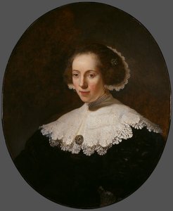 Portret kobiety, ok. 1632-35 autorstwa Rembrandt van Rijn