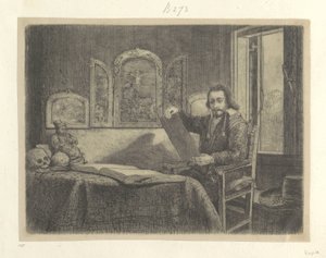 Portret van de apotheker Abraham Francen Kolekcja osiemdziesięciu pięciu oryginalnych grafik (tytuł serii) autorstwa Rembrandt van Rijn