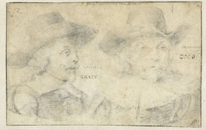 Portrety Cornelisa de Graeffa i Fransa Banningha Cocq autorstwa Rembrandt van Rijn
