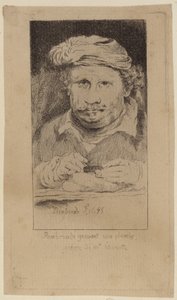 Autoportret Rembrandta 1645 w kolekcji Mariette autorstwa Rembrandt van Rijn