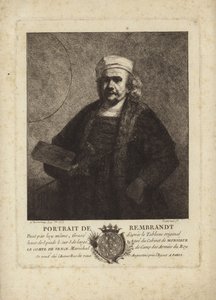 Rembrandt, Autoportret holenderskiego malarza i akwaforty autorstwa Rembrandt van Rijn