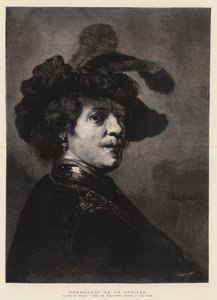Rembrandt jako oficer