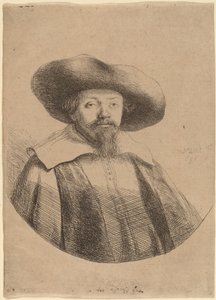 Samuel Menasses ben Israel autorstwa Rembrandt van Rijn