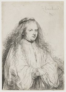 Saskia jako św Katarzyny Aleksandryjskiej Św Katarzyna („Mała żydowska panna młoda”) autorstwa Rembrandt van Rijn