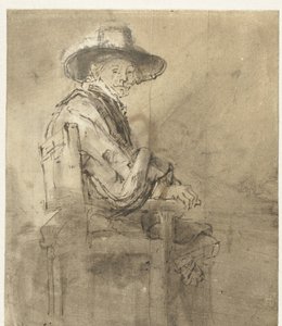 Siedzący syndyk: Jacob van Loon Syndyk Gildii Draperów, Jacob van Loon, Siedzący autorstwa Rembrandt van Rijn