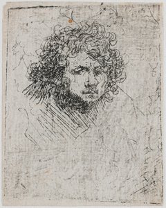 Autoportret, ok. 1626-1629. autorstwa Rembrandt van Rijn