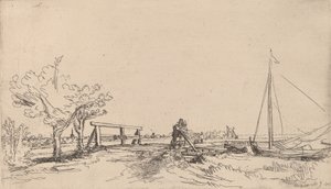 Most Sześciu, 1645. autorstwa Rembrandt van Rijn