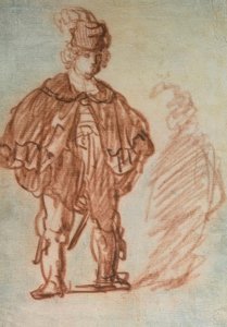 Stały aktor autorstwa Rembrandt van Rijn