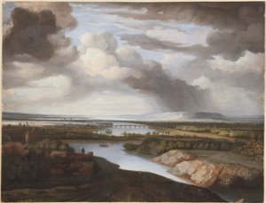 Studium do „---- Orage” autorstwa Rembrandt van Rijn