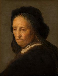 Gabinet starej kobiety, ok. 1630-1634. autorstwa Rembrandt van Rijn