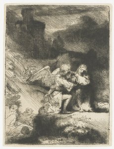 Agonia w ogrodzie Agonia w ogrodzie autorstwa Rembrandt van Rijn