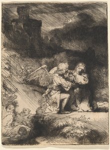 Agonia w ogrodzie autorstwa Rembrandt van Rijn