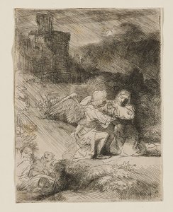 Męka w Ogrodzie autorstwa Rembrandt van Rijn