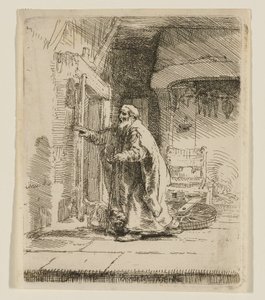 Ślepota Tobiasza autorstwa Rembrandt van Rijn
