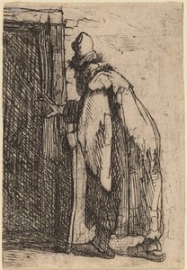 Ślepota Tobiasza: szkic autorstwa Rembrandt van Rijn