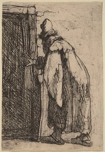 Ślepota Tobiasza: szkic autorstwa Rembrandt van Rijn