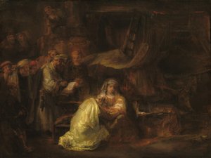 Obrzezanie, 1661. autorstwa Rembrandt van Rijn