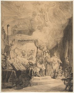 Śmierć Dziewicy, 1639. autorstwa Rembrandt van Rijn