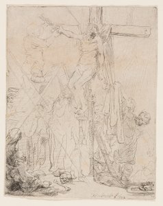 Zdjęcie z krzyża: szkic autorstwa Rembrandt van Rijn